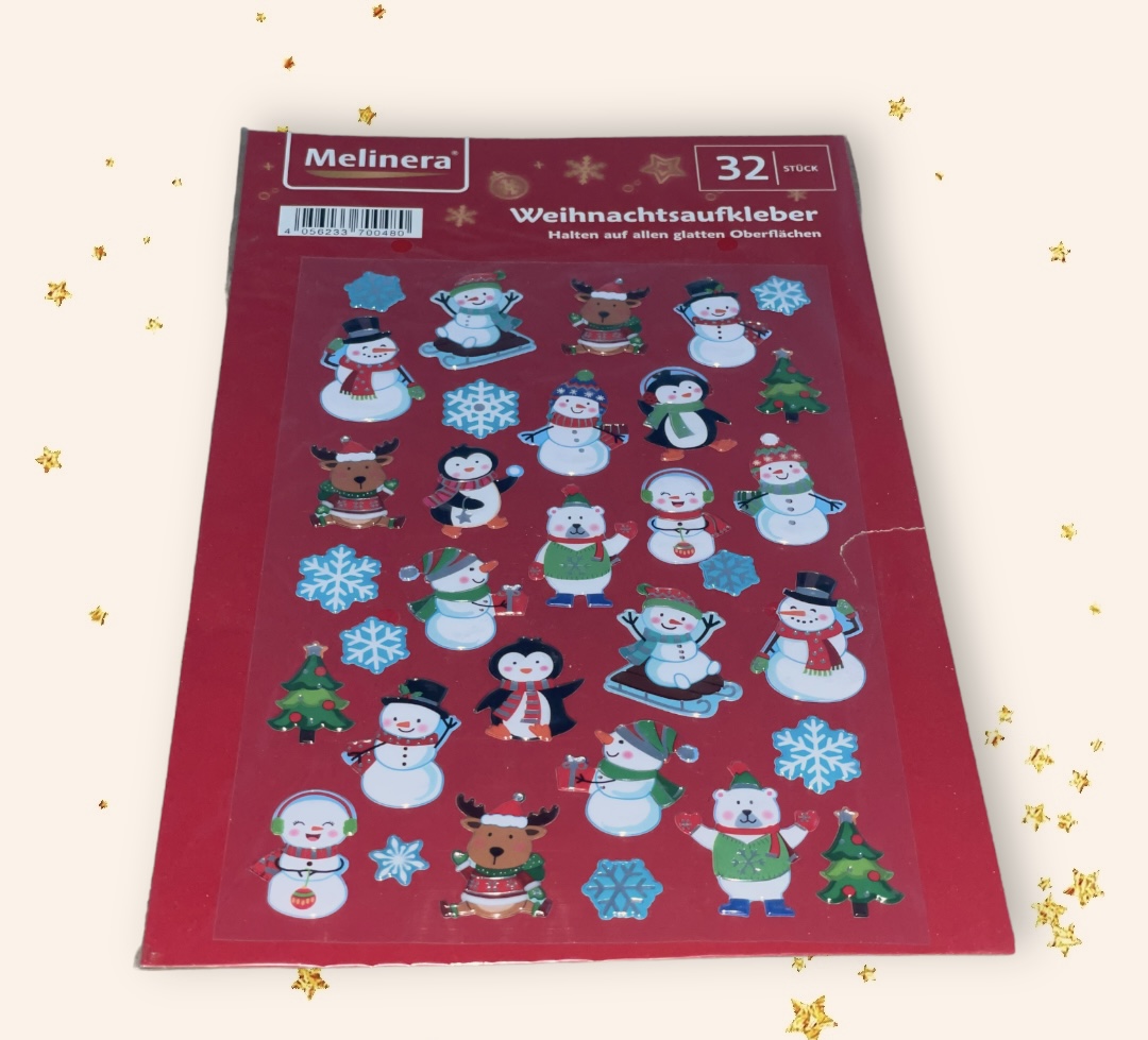 Décorations De Noël En Papier - Kit Bannière "Joyeux Noël" + 12 Motifs (Père Noël, Sapin...) - À Assembler Soi-Même