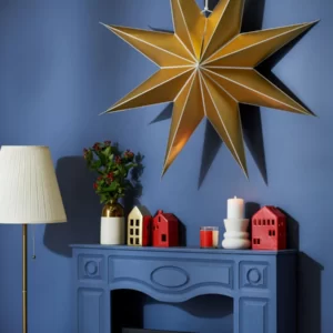 Étoile décorative doré 100 cm