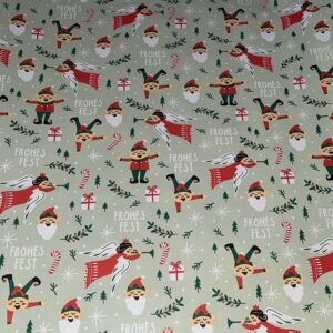 Papier cadeau frohes fest