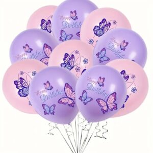 Ballons papillon 6 pcs