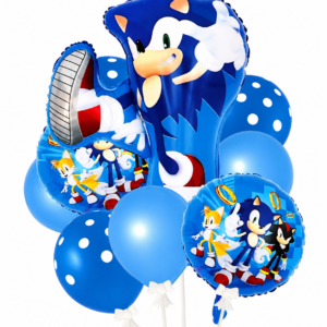 Ballons sonic 9 pcs
